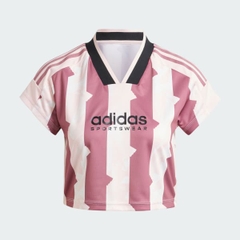 Áo Baby Tee adidas Họa Tiết 3 Sọc Ngắn Tiro Nữ - IX3520