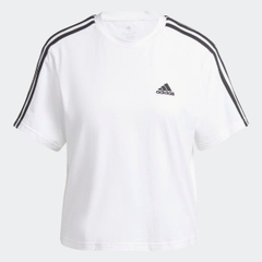 Áo crop top Nữ adidas single jersey 3 soc - HR4915
