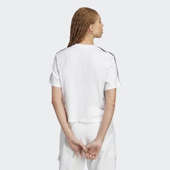 Áo crop top Nữ adidas single jersey 3 soc - HR4915