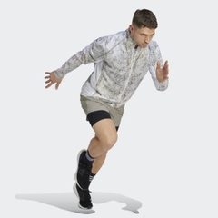 Áo khoác gió Nam chạy bộ adidas Marathon Phủ Họa Tiết - IC7597