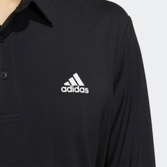 Áo Polo golf dài tay adidas 3-Bar AEROREADY Nam - HG8303
