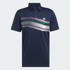 Áo Polo golf adidas Kẻ Sọc Ngang Ngực Core Nam - IX2012