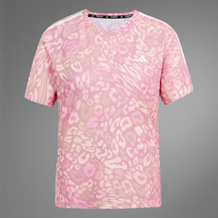 Áo T-shirt chạy bộ adidas CLIMACOOL Own the Run 3 sọc Nữ - JC7408