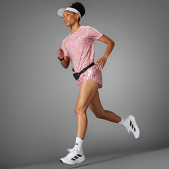 Áo T-shirt chạy bộ adidas CLIMACOOL Own the Run 3 sọc Nữ - JC7408