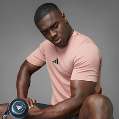 Áo T-shirt tập luyện adidas Power 3 sọc Nam - JI8217