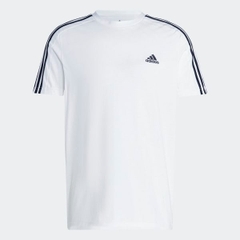 Áo T-shirt adidas 3 Sọc Single Jersey Essentials Nam - IC9336