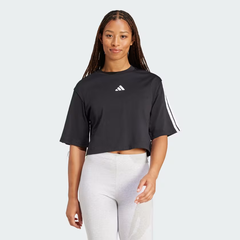 Áo T-shirt adidas Essentials 3 sọc Nữ - JD4998