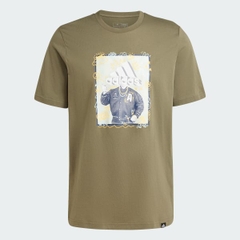 Áo T-shirt thể thao adidas hoạ tiết Doodle Nam - IY8073