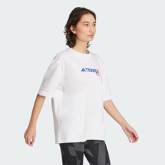 Áo T-shirt leo núi adidas Terrex hoạ tiết Nữ - JI9157