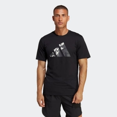 Áo T-shirt tập luyện adidas Logo Seasonal Train Essentials Nam - IB8256
