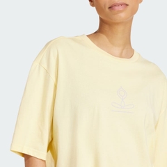 Áo T-shirt tập luyện adidas Yoga Stay Balanced Graphic Nữ - IW0129