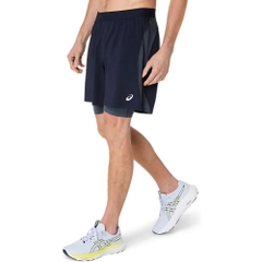 Quần short chạy bộ ASICS ROAD 2-N-1 7IN Nam - 2011D246.400
