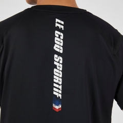 Áo T-shirt le coq sportif Nam QP223GRS44-BLK0