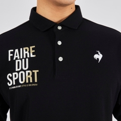 Áo Polo le coq sportif Nam QMMXJA95AV-BK