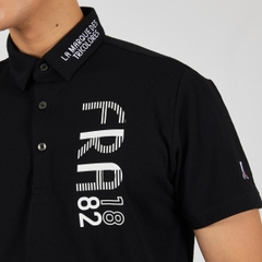 Áo Polo le coq golf Nam QGMXJA16V-BK00