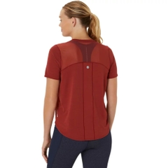 Áo T-shirt chạy bộ ASICS ROAD V-NECK SS Nữ - 2012D040.600