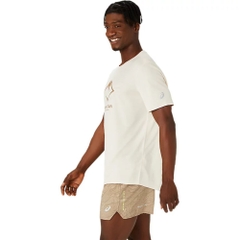 Áo T-shirt chạy Trail ASICS FUJITRAIL LOGO SS Nam - 2011C981.251