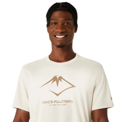 Áo T-shirt chạy Trail ASICS FUJITRAIL LOGO SS Nam - 2011C981.251