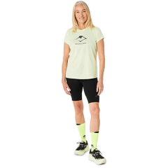 Áo T-shirt chạy Trail ASICS FUJITRAIL LOGO SS Nữ - 2012C971.300