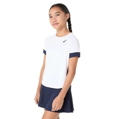 Áo T-shirt tennis/pickleball trẻ em ASICS GIRLS TENNIS Bé gái - 2044A045.101