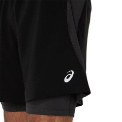 Quần short chạy bộ ASICS ROAD 2N1 7IN SHORT Nam - 2011D246.001