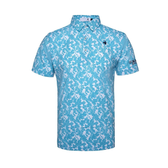 Áo Polo le coq golf Nam LG6FHS04MV-BL00