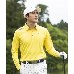 Áo Polo dài tay le coq golf Nam - QGMWJB05V-YL00