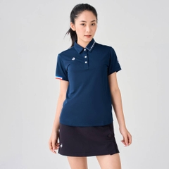 Áo polo le coq golf nữ QGWXJA00V-NV00