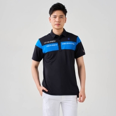 Áo Polo le coq sportif golf Nam QGMXJA19V-BK00