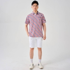 Áo Polo le coq sportif golf Nam QGMXJA05V-RD00