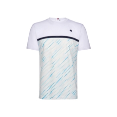 Áo T-shirt le coq sportif Nam LN6FHT25UV-WH00
