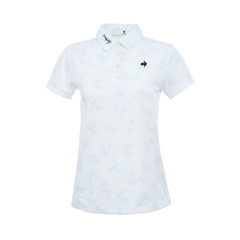 Áo Polo le coq golf Nữ LG5FHS03LV-WH00