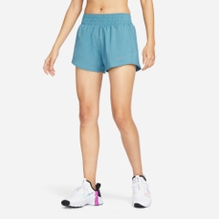 Quần short Nữ Nike ONE Dri-FIT MR 3IN BR short DX6011-440