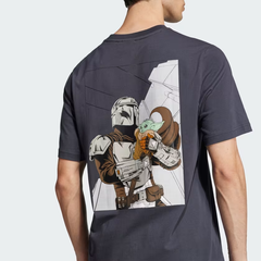Áo T-shirt adidas x Star Wars™ The Mandalorian™ Nam - JI5716
