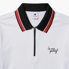 Áo polo le coq sportif golf nam - GO121MTL23-WHTE