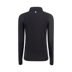 Áo Polo dài tay le coq golf Nữ GP322LTL81-BLCK