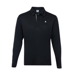 Áo Polo dài tay le coq golf Nam GR121MTL11-BLCK