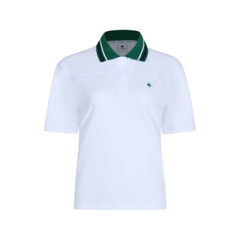Áo Polo le coq golf Nữ GR222LTS41-WHTE