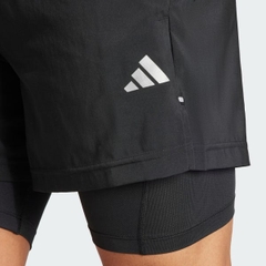 Quần short tập luyện adidas Gym 2 trong 1 Nam - IR8597