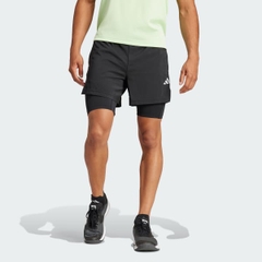 Quần short tập luyện adidas Gym 2 trong 1 Nam - IR8597