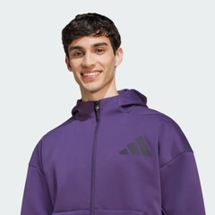 Áo hoodie adidas Z.N.E. khoá kéo Nam - KB7124