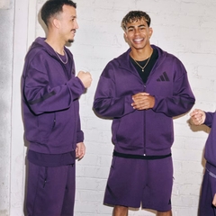 Áo hoodie adidas Z.N.E. khoá kéo Nam - KB7124
