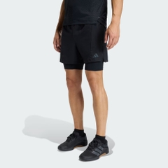 Quần short tập luyện adidas D4T Workout 2 trong 1 Nam - KF6431