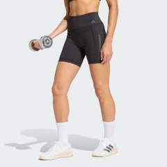 Quần short legging tập luyện adidas Optime 3 sọc Nữ - JZ1100