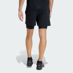 Quần short tập luyện adidas D4T Workout 2 trong 1 Nam - KF6431