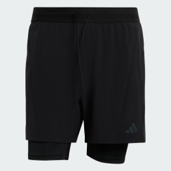 Quần short tập luyện adidas D4T Workout 2 trong 1 Nam - KF6431