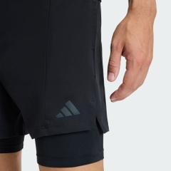 Quần short tập luyện adidas D4T Workout 2 trong 1 Nam - KF6431