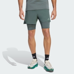 Quần short tập luyện adidas D4T 2 trong 1 Nam - KT0650