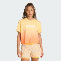 Áo T-shirt leo núi adidas W Mt Tee Mp F Nữ - KB7351