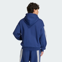 Áo hoodie adidas Kit 3 sọc khoá kéo Nam - KW2392